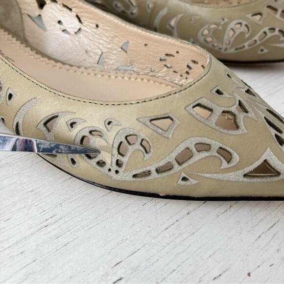 Jean-Michel Cazabat Nabila pointed toe flats size 39 - Picture 7 of 15